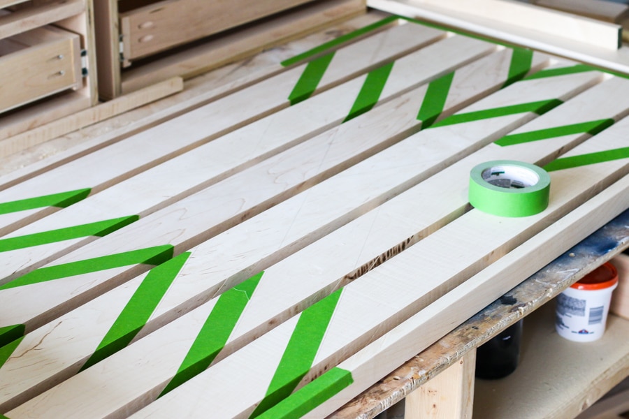 How to make a DIY tribal wooden doormat