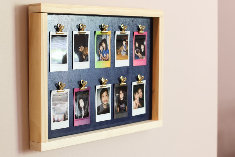 How to make a picture frame for your fuji instax photos