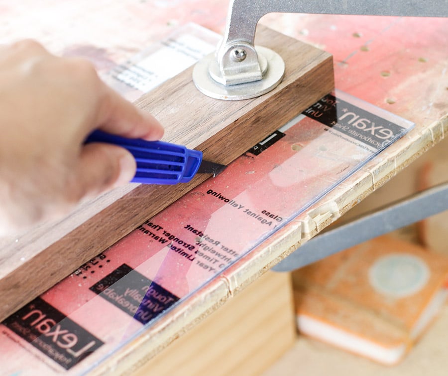 How to make a DIY desk name plate