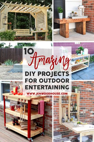 Spruce up your backyard with these 10 amazing DIY project ideas that will take your outdoor entertaining to the next level!