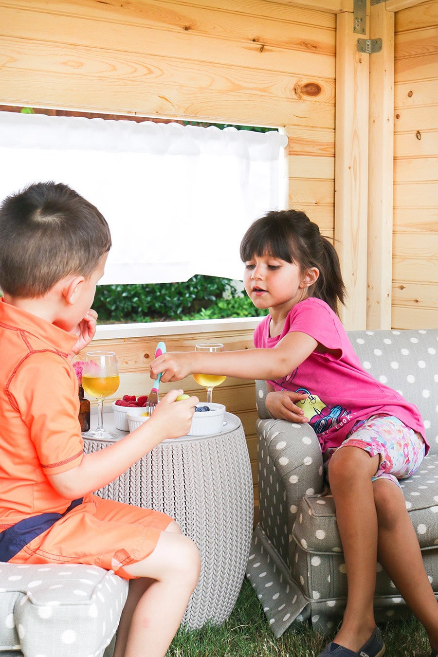 Kids Indoor Playhouse - DIY building plans by Jen Woodhouse