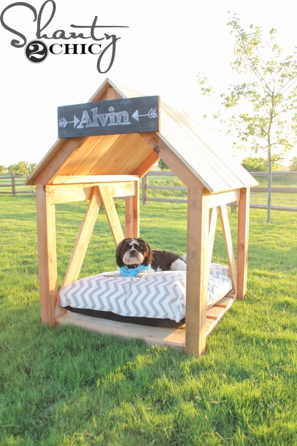 diy outdoor dog bed