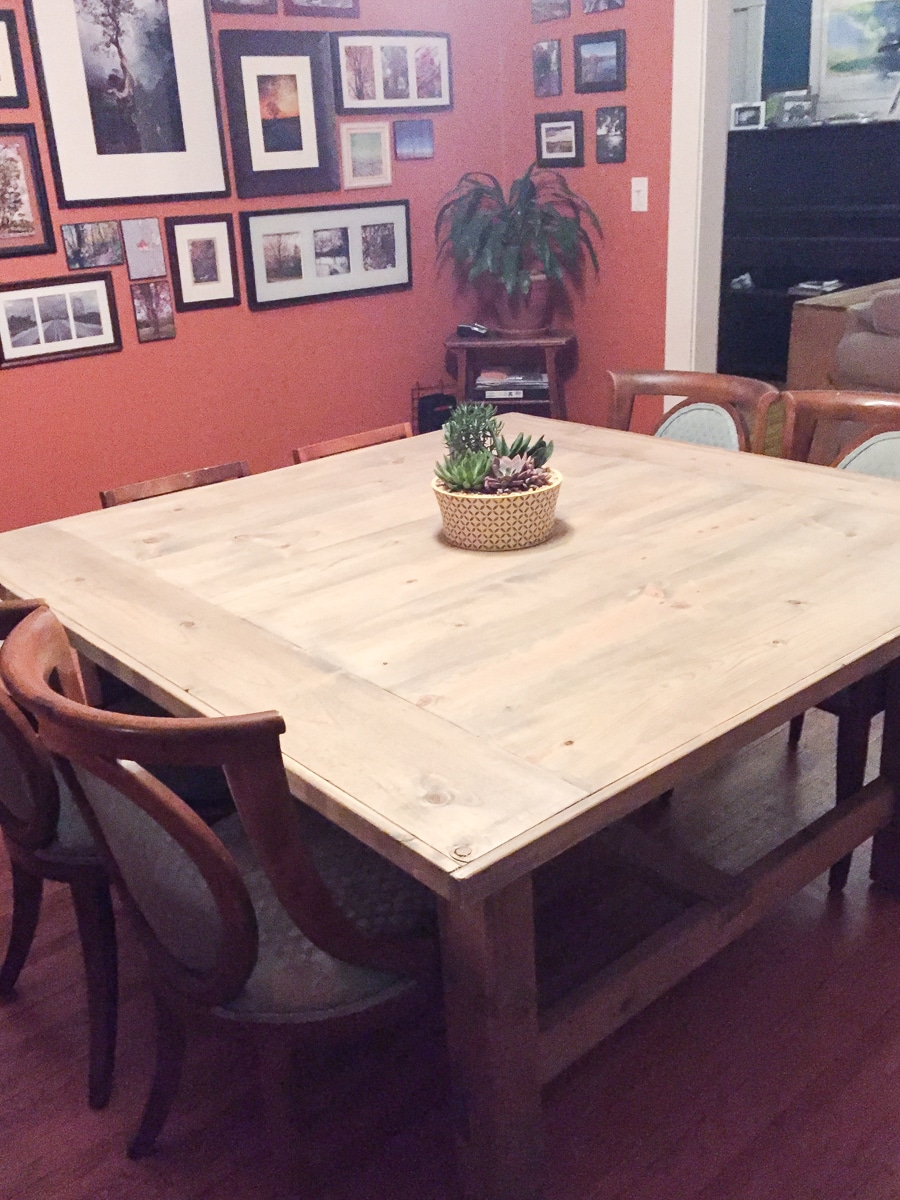 Dining Table, Woodworking Project