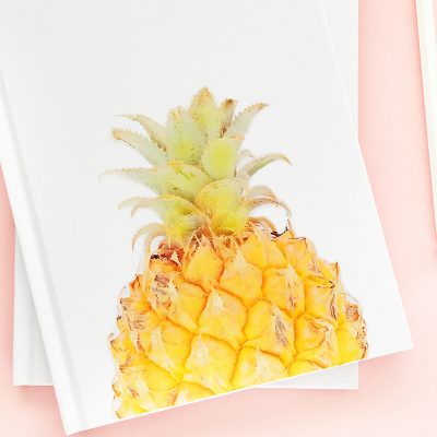 DIY Pineapple Notebook