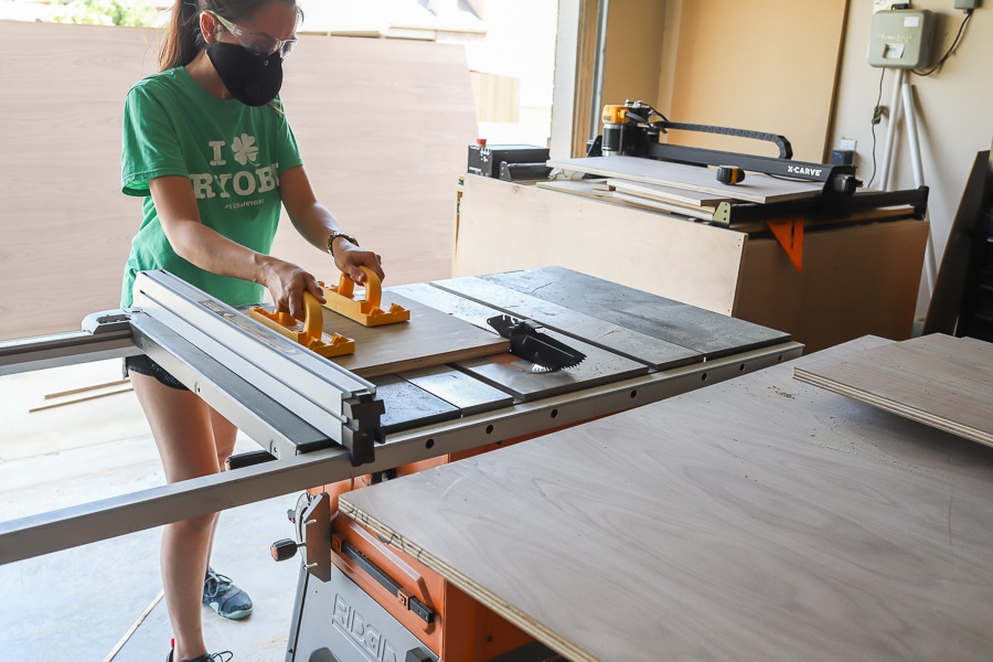 Using Microjig Grrripper table saw push blocks makes working on a table saw so much safer