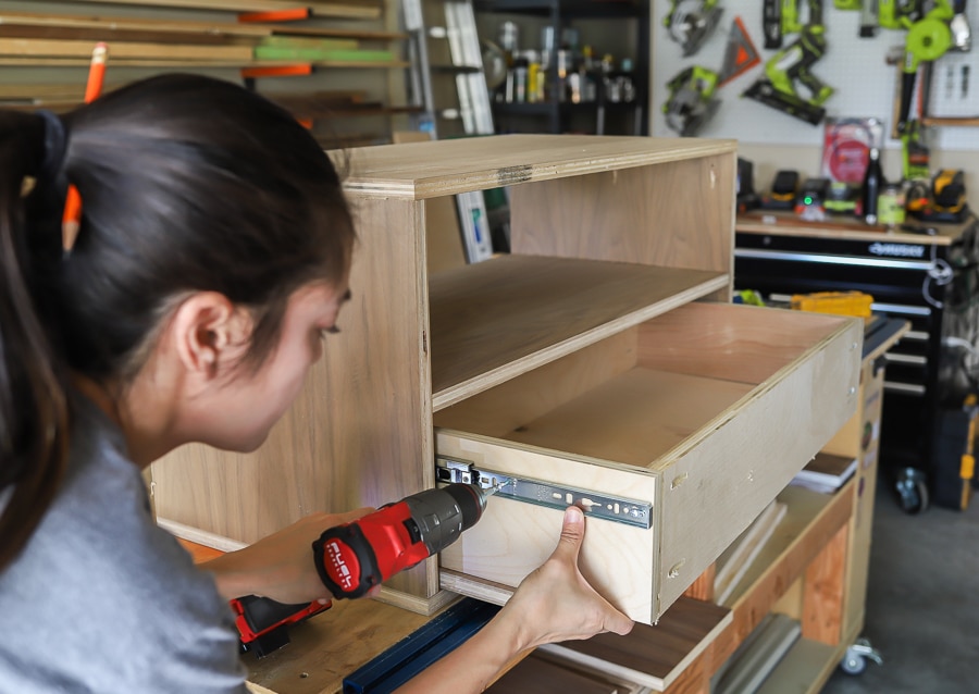 Jen Woodhouse shows you the easy way to install drawers