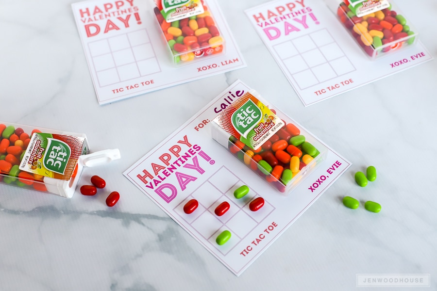 Valentines Day Ideas: Tic Tac Toe Valentines