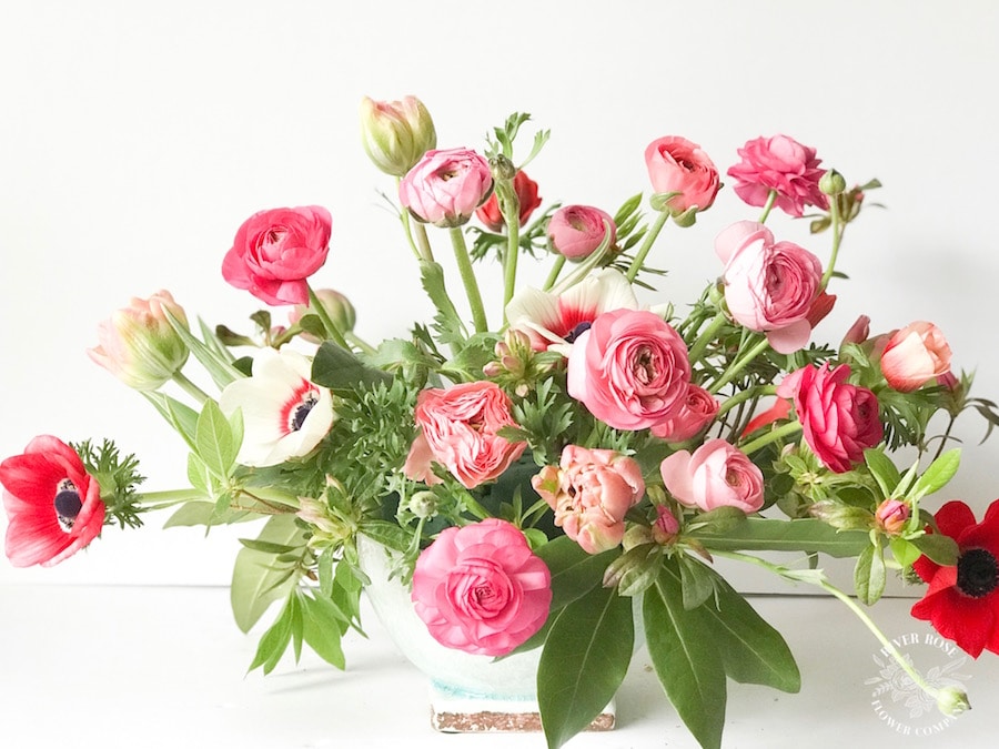 How to make a stunning Spring Floral Arrangement - tutorial