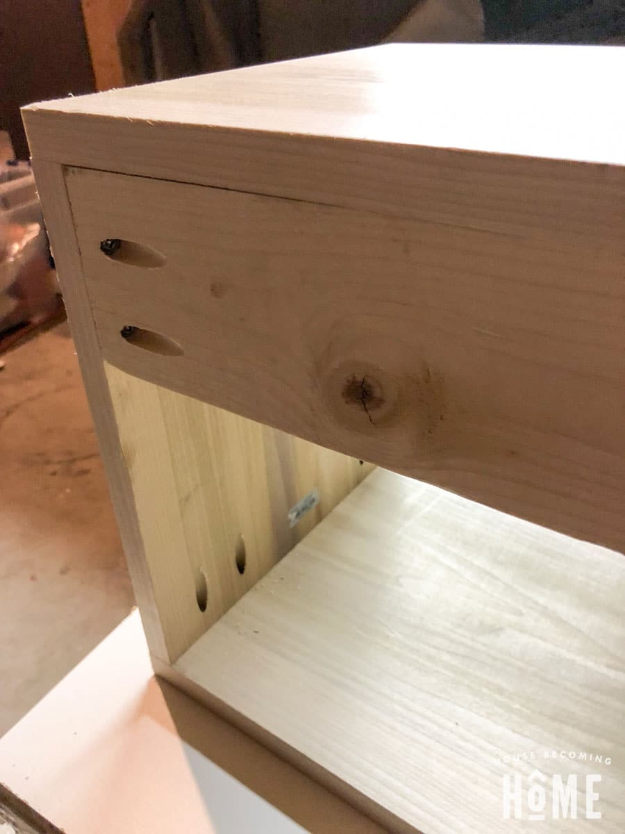 how to build a floating bedside table