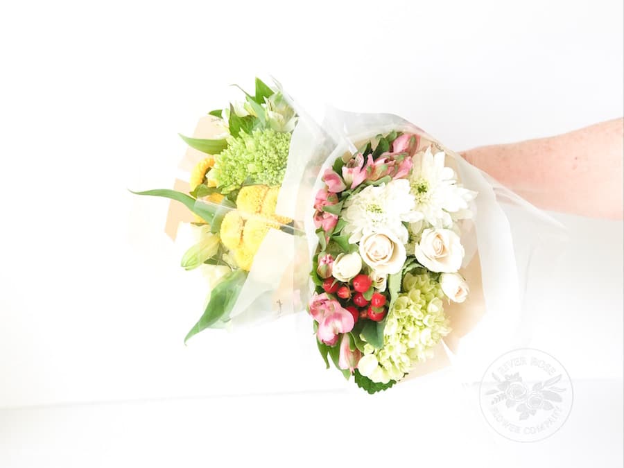 Turn grocery store flowers into a designer bouquet with this easy Floral Design tutorial.