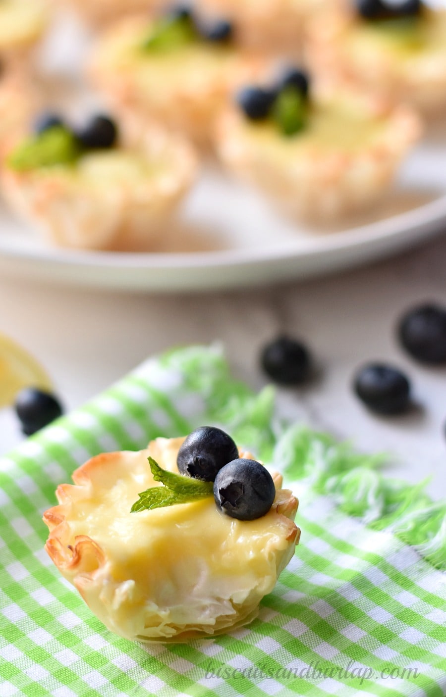 lemon cheesecake mini tarts