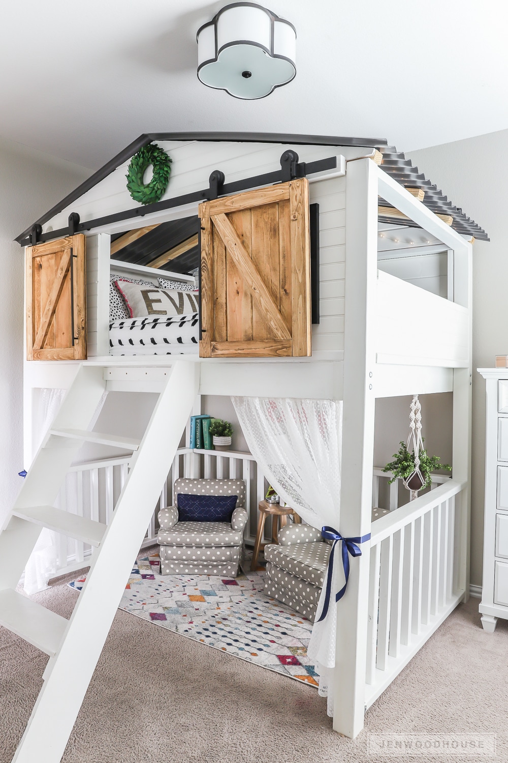 boys loft bed