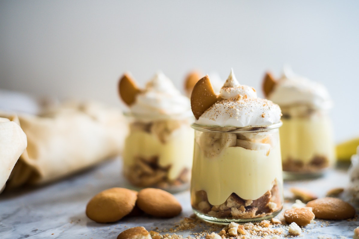 Vanilla Wafer Banana Pudding Jars