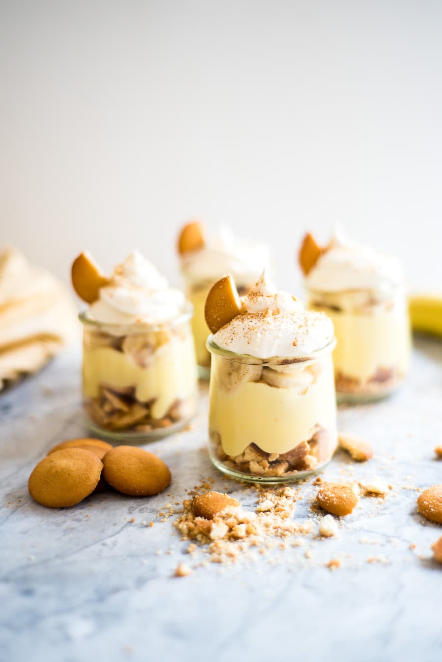 Vanilla Wafer Banana Pudding Jars