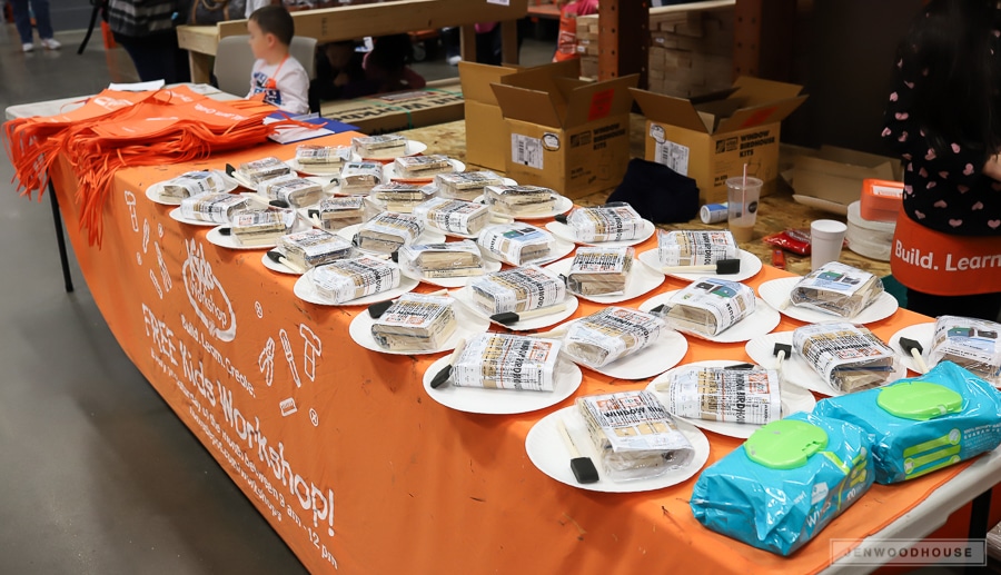 The Home Depot Kids Workshop Supplies