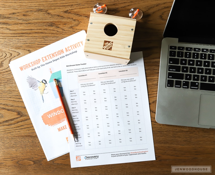 The Home Depot Kids Workshop Extension Activity - continue learning at home!