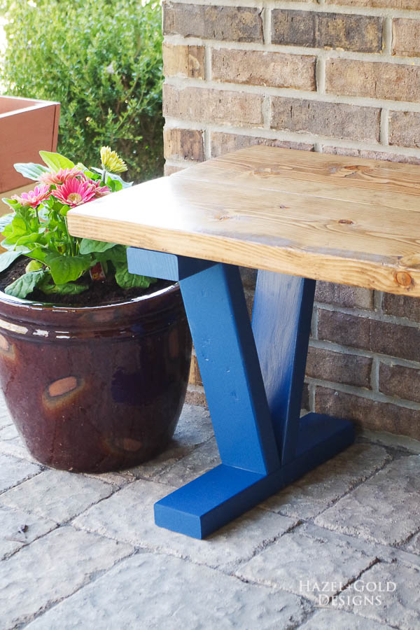 Easy And Inexpensive DIY Outdoor Bench – The House Of Wood