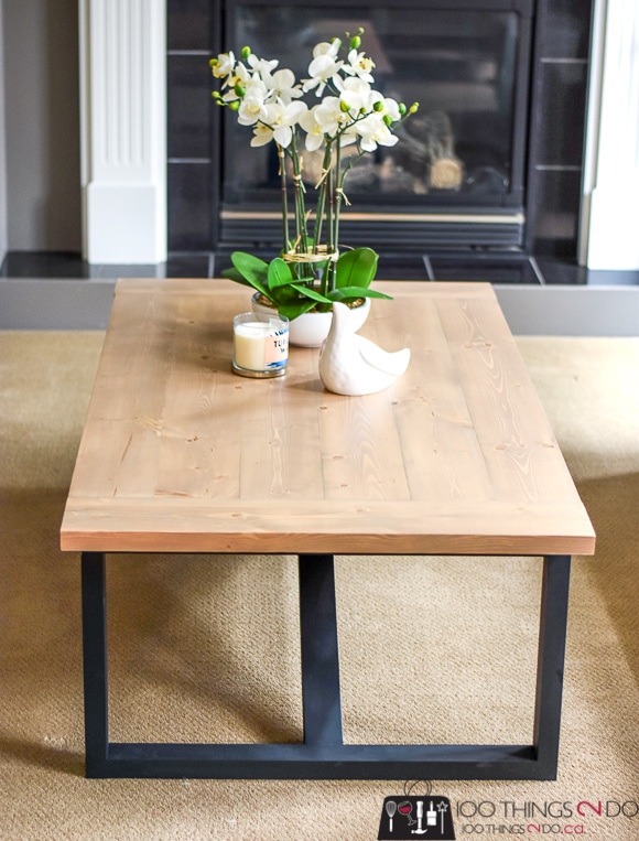 Rustic Industrial Coffee Table 32 The House Of Wood   Rustic Industrial Coffee Table 32 