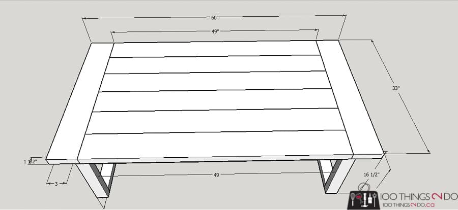 DIY Coffee table, Rustic Industrial coffee table, Restoration Hardware knock-off, easy coffee table, coffee table plans