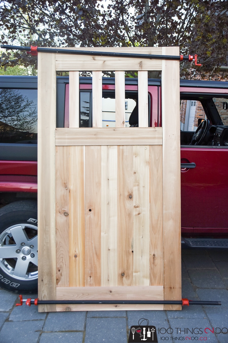 how to make a diy garden gate - free building plans and