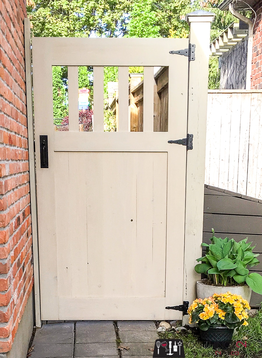 Diy wood gate door sale