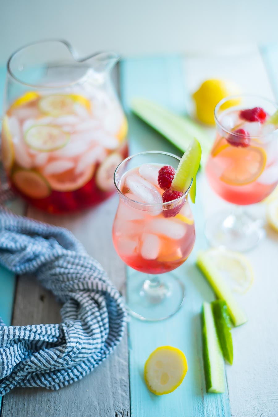 The perfect, refreshing summer drink: Rosé Spritzer