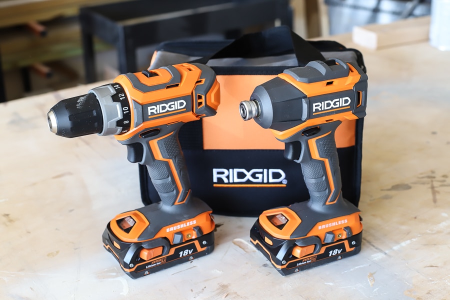 Ridgid drill driver and impact driver combo kit tool review