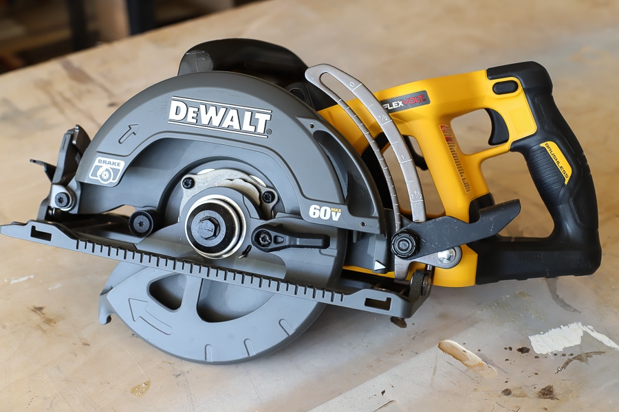 Dewalt worm deals drive skill saw