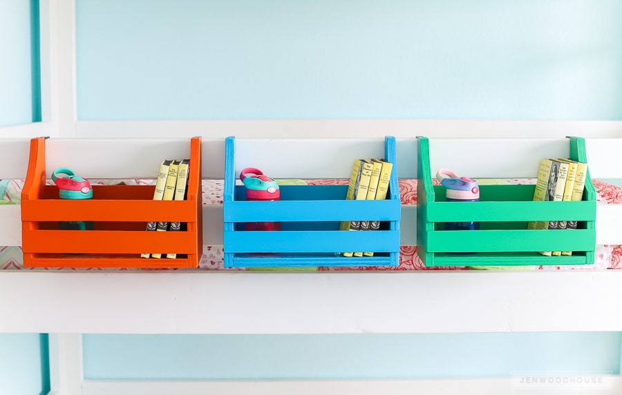 Scrap wood project: How to make a DIY bunk bed shelf