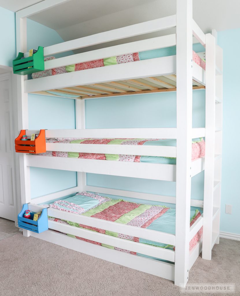 DIY Bunk Buddy (Bunk Bed Shelf)