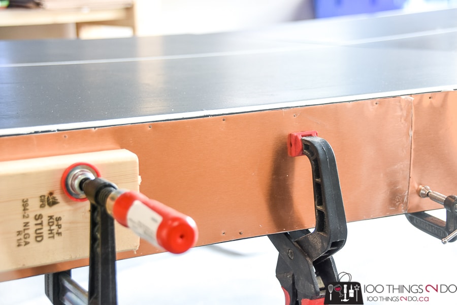 Folding ping pong table, DIY ping pong table, ping pong table, how to make a collapsible ping pong table