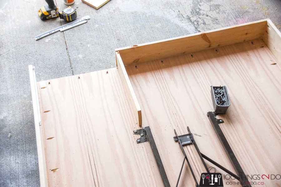 How To Make A DIY Folding Ping Pong Table - Half the cost 