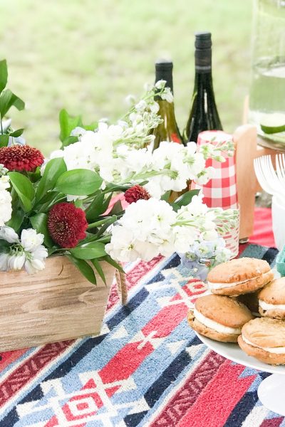 How to make a patriotic Fourth of July Centerpiece
