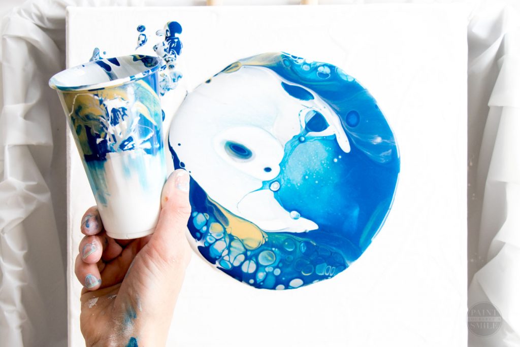 Acrylic Pouring Art - How to make artwork using acrylic pouring