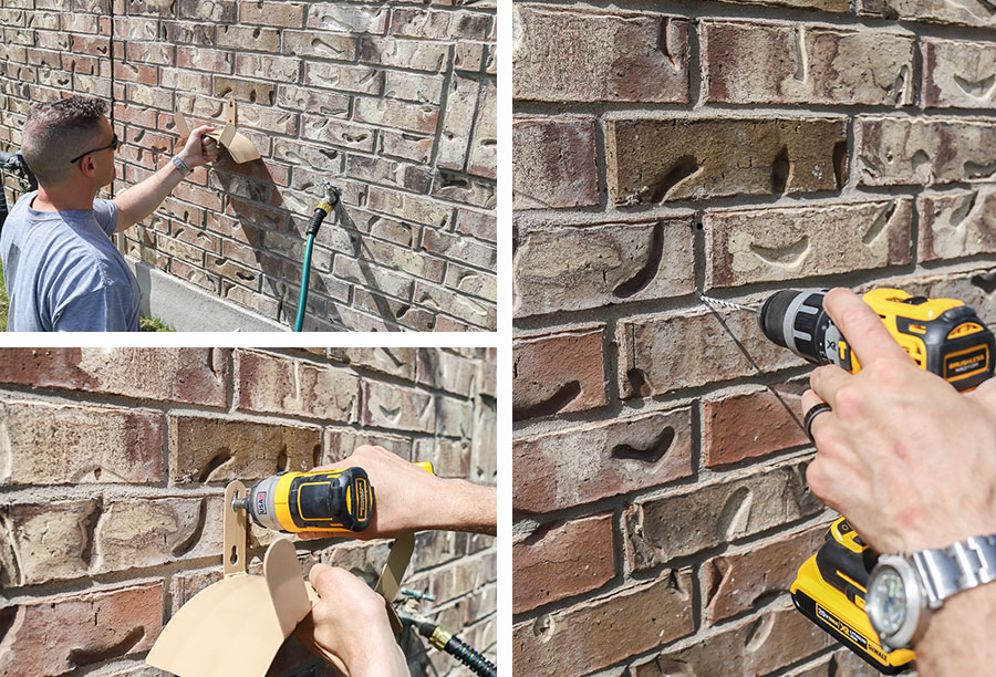 Use the Bosch Multi-Purpose Drill Bit to drill into brick, masonry, and concrete