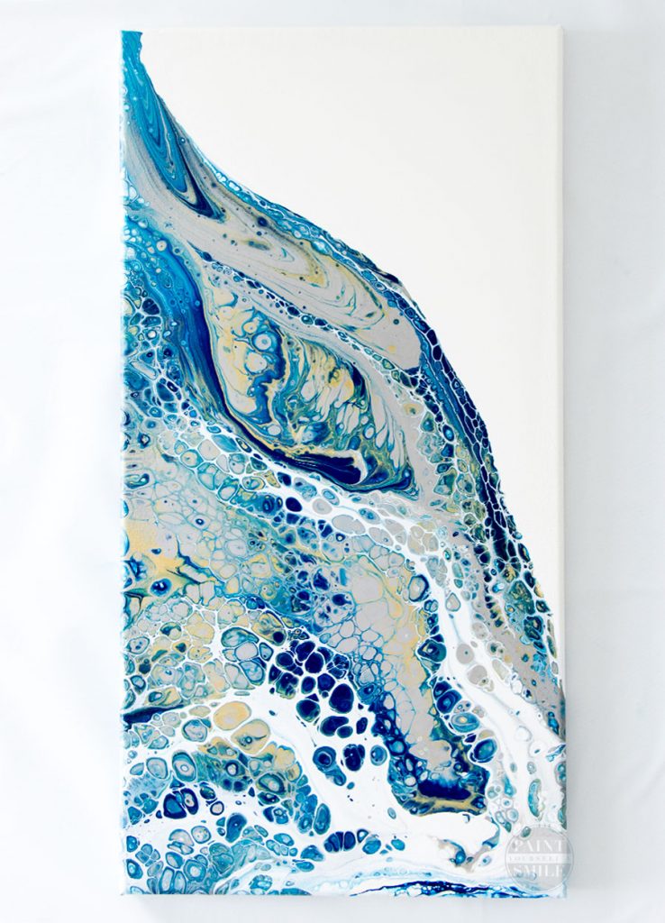 Create easy art with simple acrylic pouring techniques anyone can do