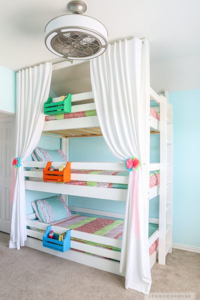 How to build a DIY Triple Bunk Bed