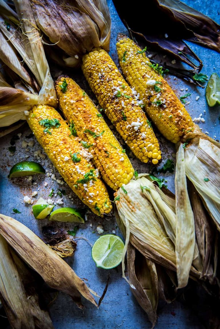 Mexican Corn on the Cob Recipe - Elote Recipe - Mexican Street Corn