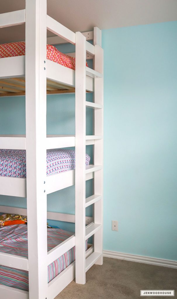 How To Build A DIY Triple Bunk Bed Plans and Tutorial!