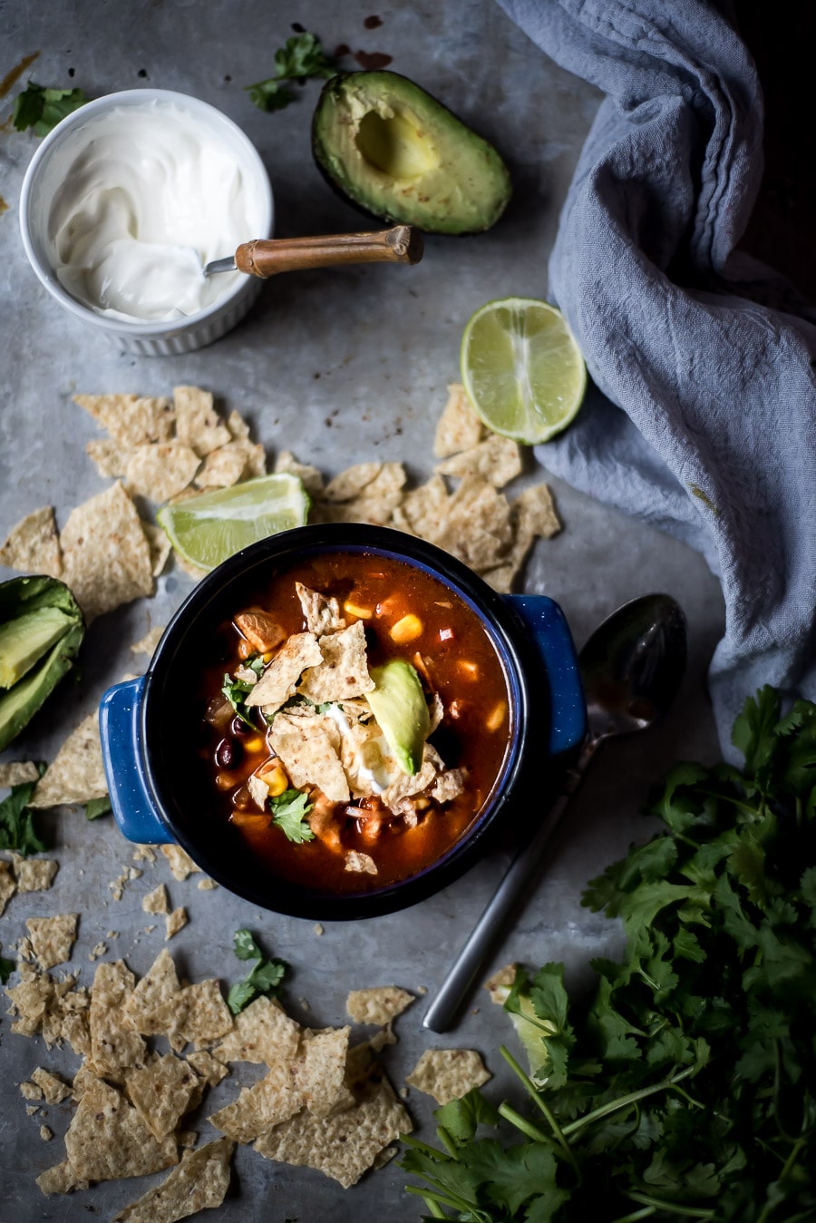 Chicken Tortilla Soup - Closet Cooking