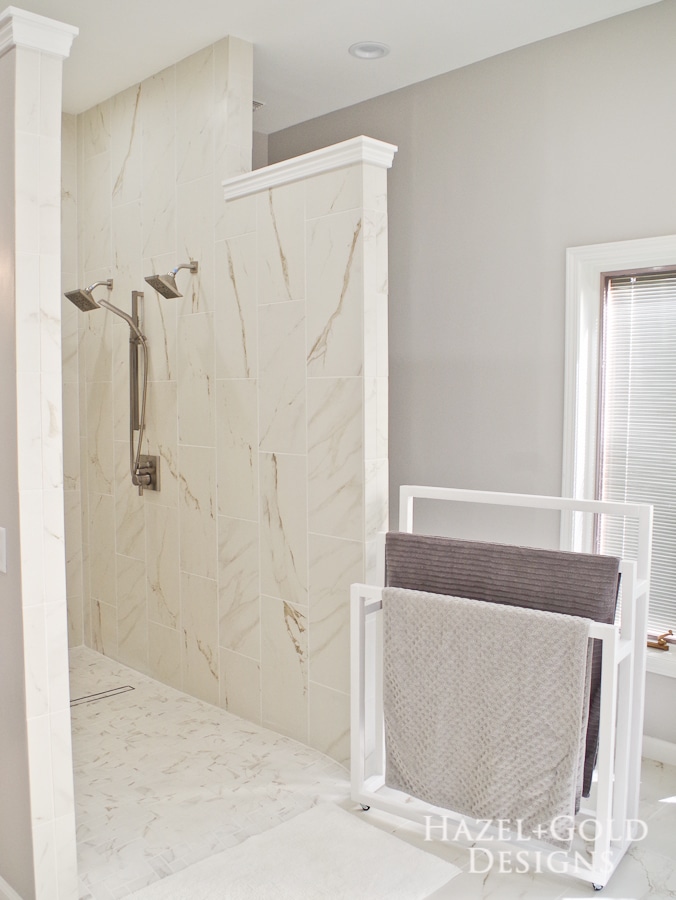 bathroom towel racks diy