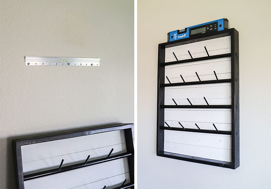 How To Make A DIY Wall-Mounted Coffee Mug Display Rack