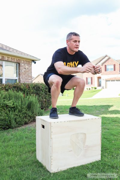 How to make a DIY Plyometric Box for Box Jump Exercises