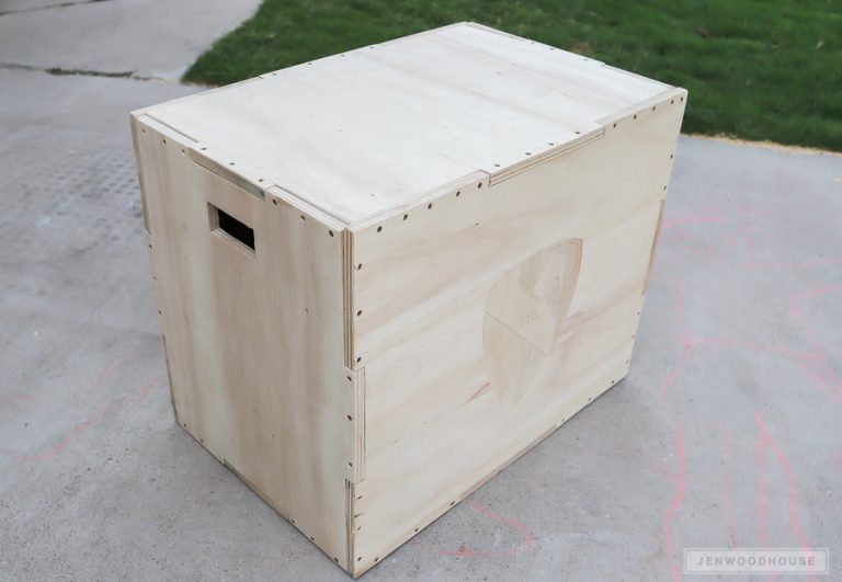 Build a DIY 3-in-1 Plyometric Box for Box Jump Exercises