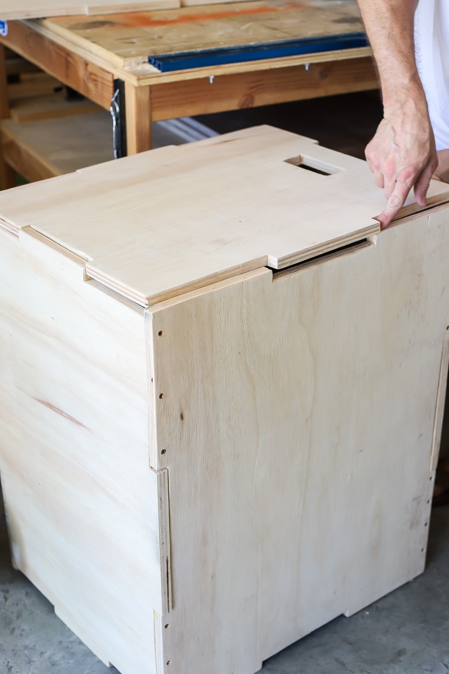 Build a DIY 3-in-1 Plyometric Box for Box Jump Exercises