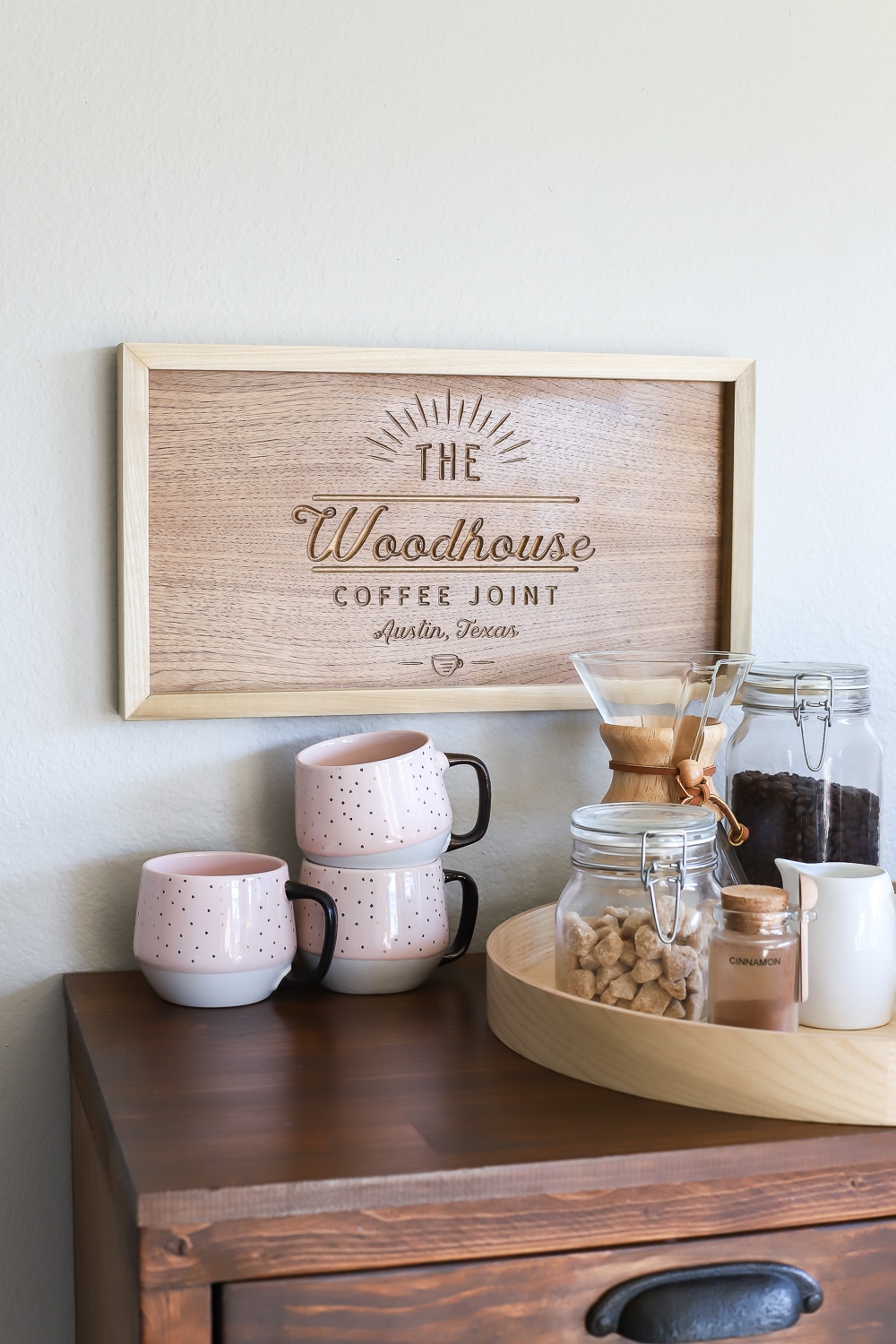 Coffee Accessories, Woodworking Project