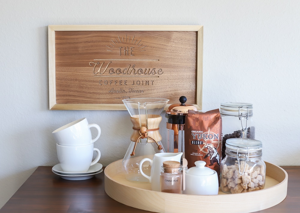 DIY Coffee Bar  Beverage Station Ideas and Moodboard - Project