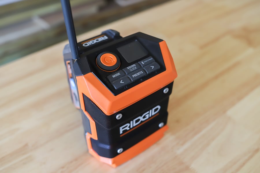 Ridgid compact bluetooth radio tool review