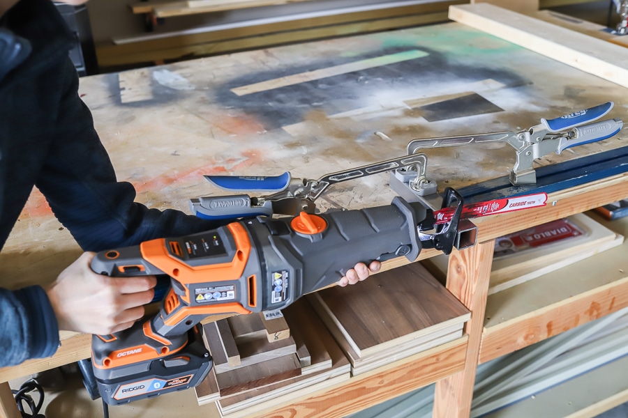 Ridgid octane discount reciprocating saw review