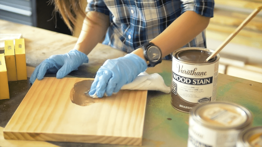 How to stain wood- finishing techniques for a professional looking project